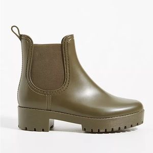 Anthropologie Jeffrey Campbell Chelsea Rainboots 8/9